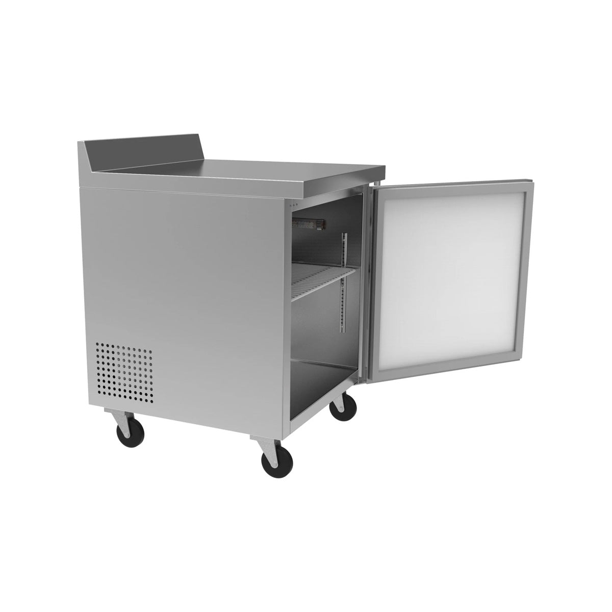 KoolMore RWT-1D-6C 27-Inch Worktop Refrigerator — 6.3 cu. ft., 1 Door