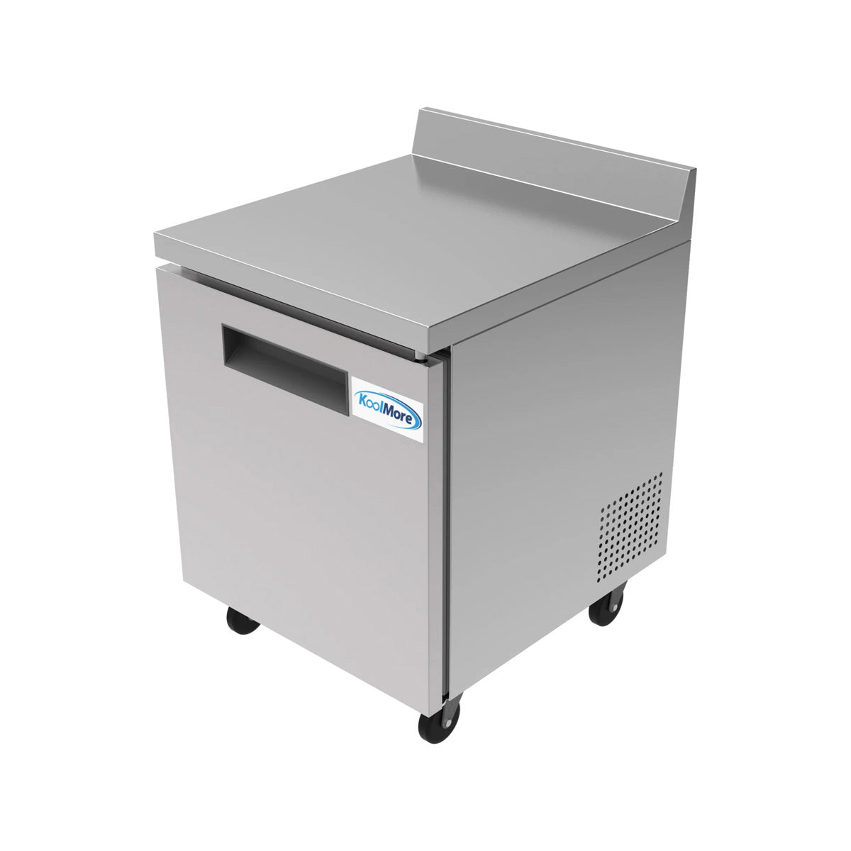 KoolMore RWT-1D-6C 27-Inch Worktop Refrigerator — 6.3 cu. ft., 1 Door