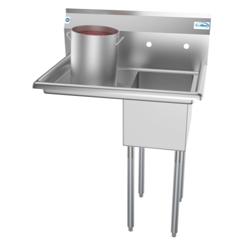 KoolMore SA121610-16L3 31-Inch One Compartment Sink β Stainless-Steel