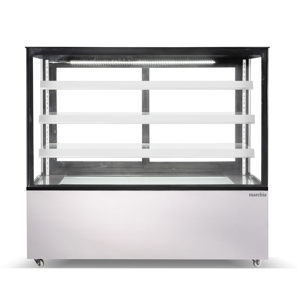 Marchia MBT60-ST 60" Straight Glass Refrigerated Bakery Display Case