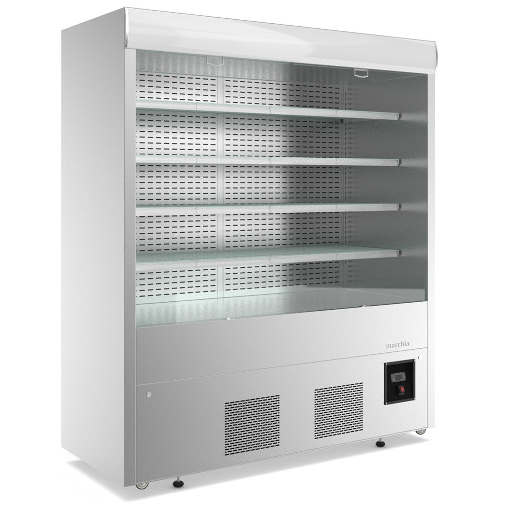 Marchia MDS72 72" Open Air Cooler Grab and Go Refrigerator, 220V
