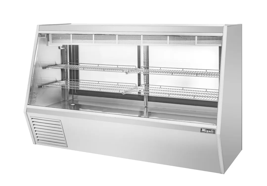 7 Foot Interchangeable Meat/Fish/Deli Case, Flat Glass Front NEW C-DS-7
