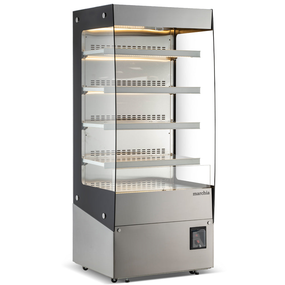 Marchia MHS900 34" Open Heated Display Warming Case Grab and Go