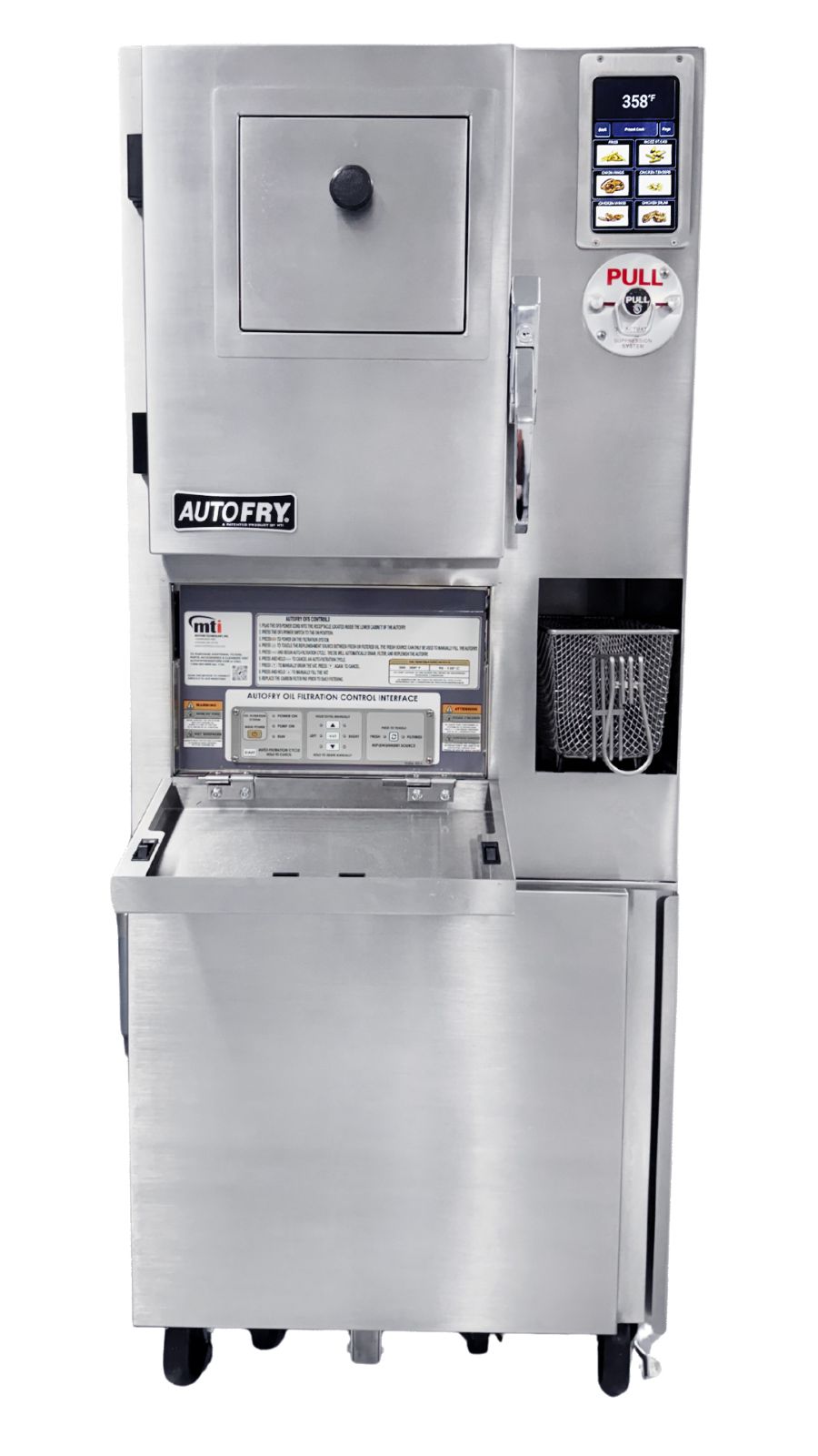 AutoFry AutoFry 10XL3 PRO Electric Ventless Fryer, 2.75 gal Oil Capacity