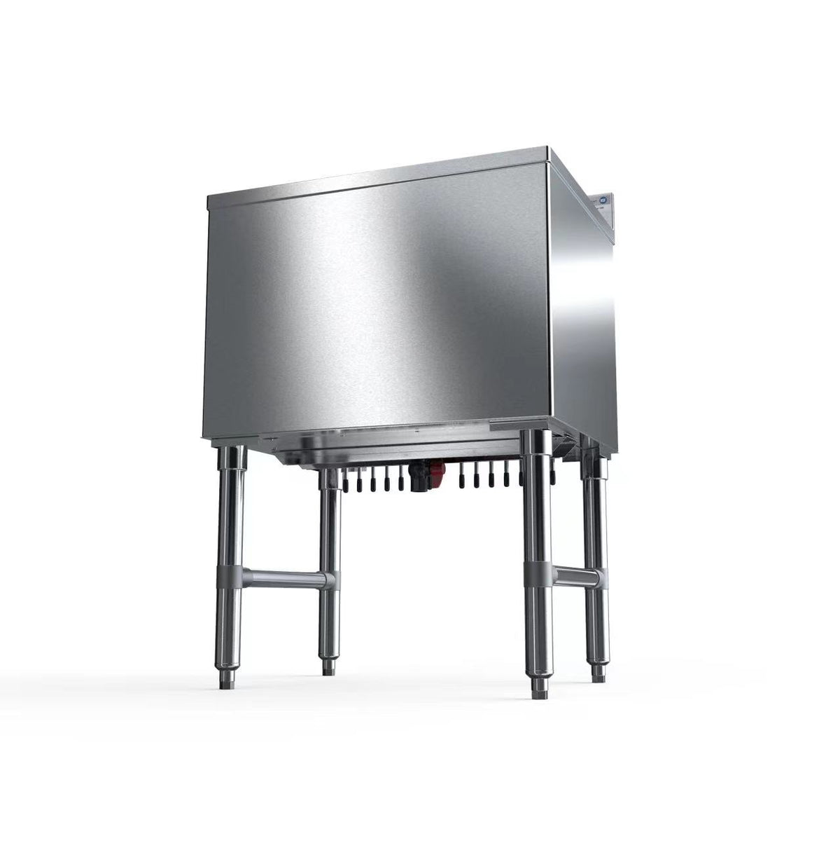 NBR Equipment IBC-4818C7 48" W Insulated Underbar Ice Bin w/ 7 Circuit Cold Plate