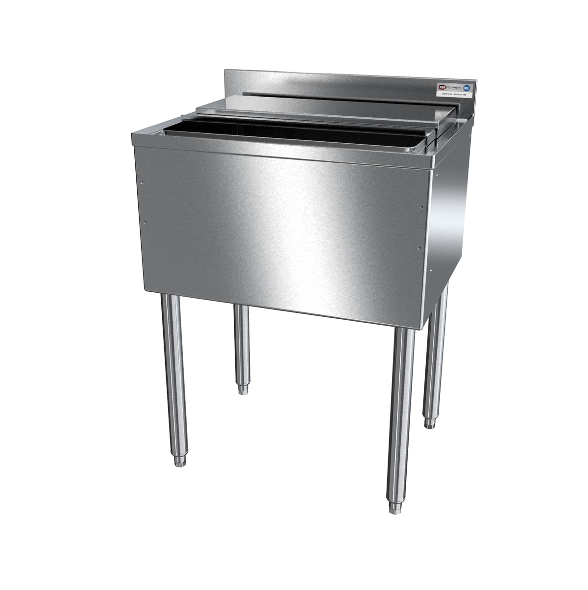 NBR Equipment NIB-3618 Underbar Ice Bin/Cocktail Unit