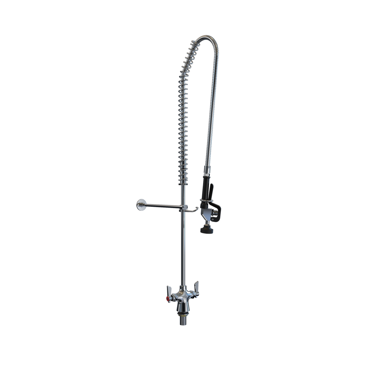 NBR Equipment P2D1-PU Single Hole, Deck Mount Pre-Rinse