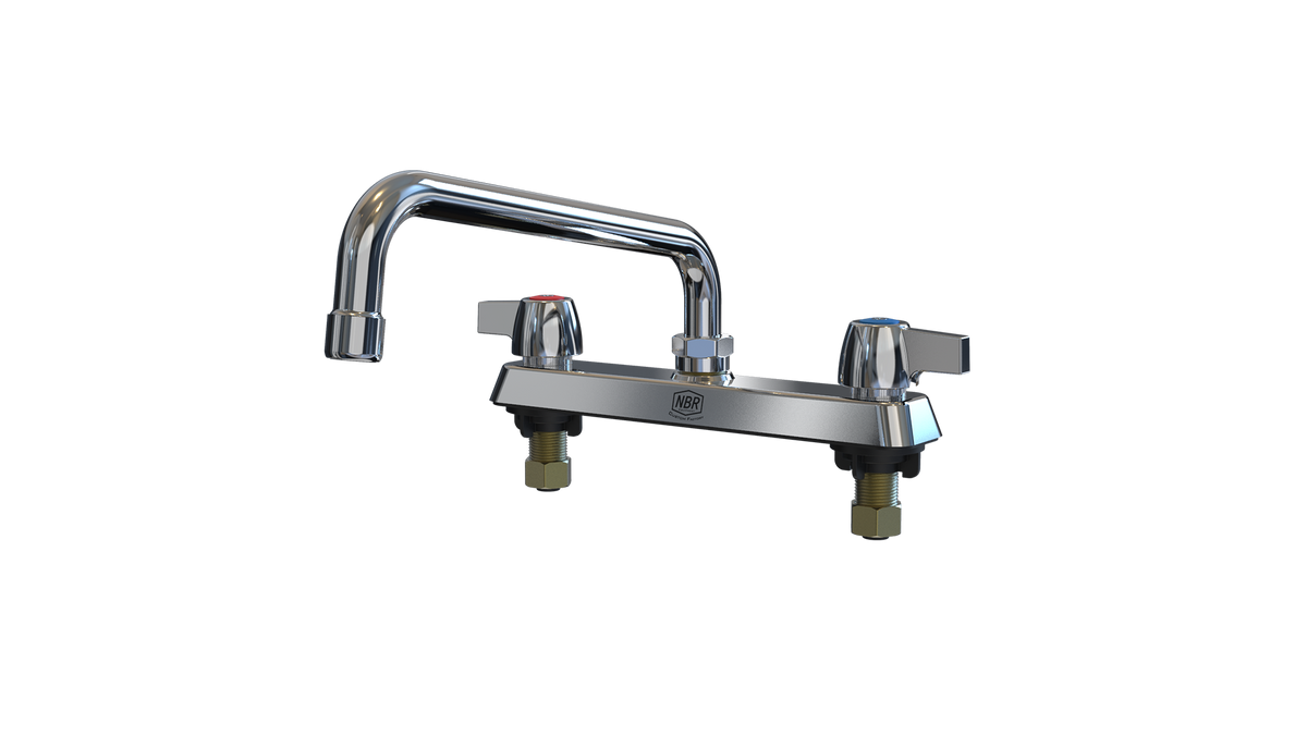 NBR Equipment P3D8S10 Deck Mount Faucet