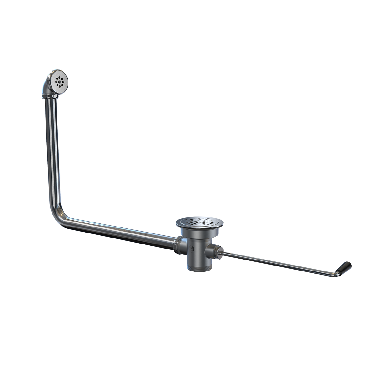 NBR Equipment P5TDF Twist Handle Waste Drain with Over Flow Head & Tube