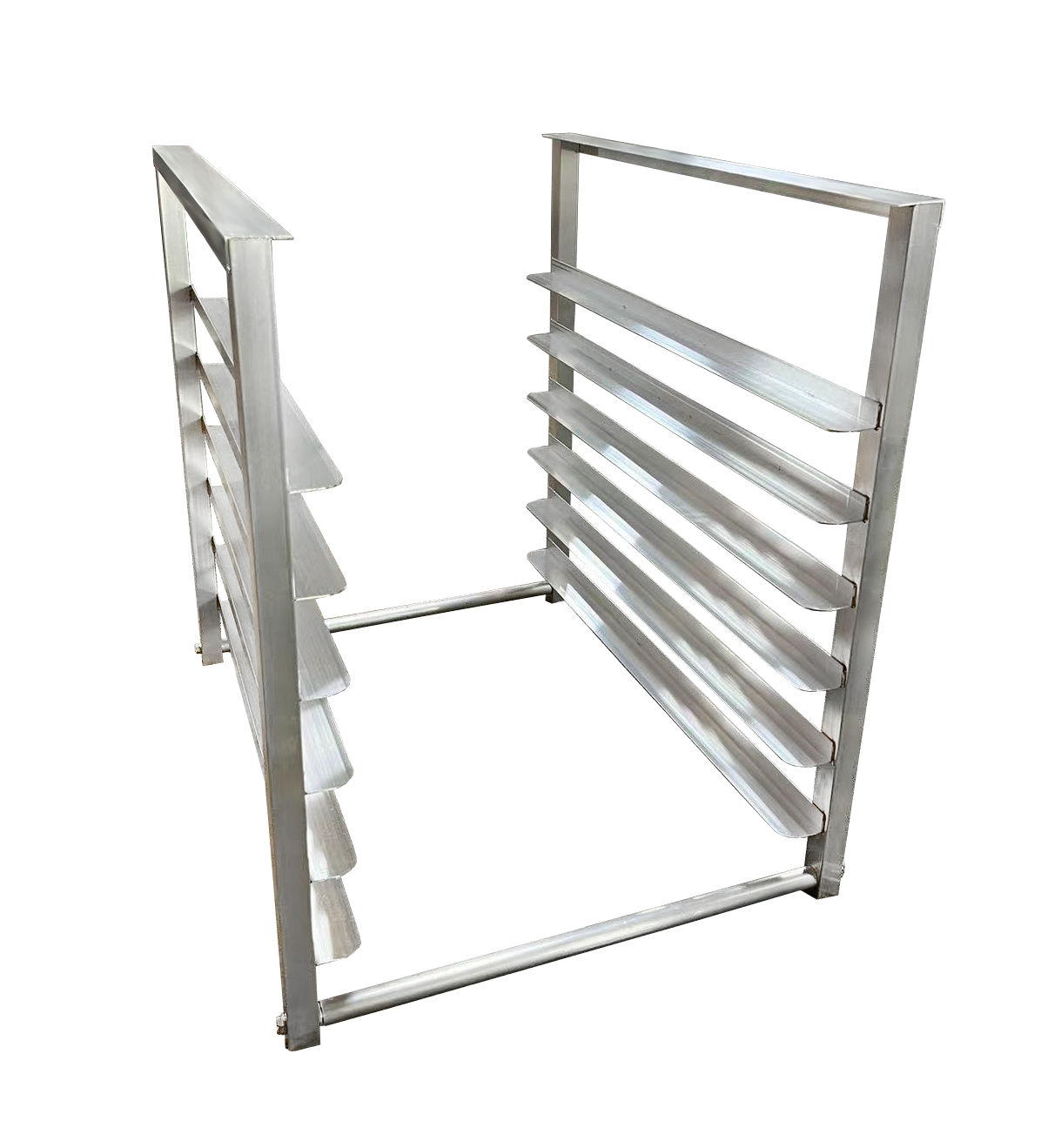 NBR Equipment TMR-6P Table-Mounted Bun Pan Rack For 30" & 36" Wide Work Tables