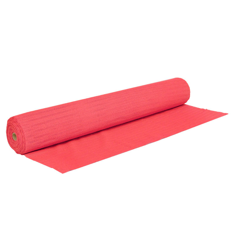 Omcan 10532 Red Non-Skid Bar & Shelf Liner, 36" Width x 60 Ft Length, Roll - 1/Roll