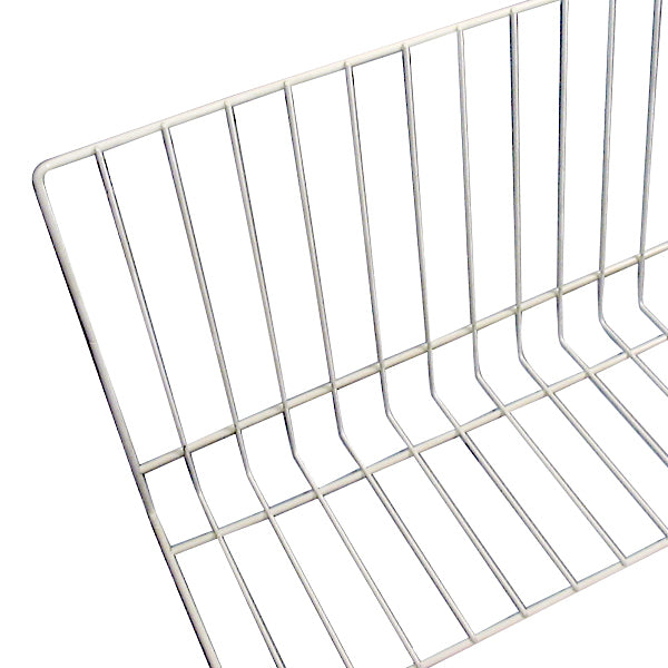 Omcan 10746 Freezer Divider, 27" x 12" x 8", Wire, White, Commercial Refrigerator Part