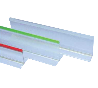 Omcan 10776 Divider, 3" x 30" Clear with Green Beading, Commercial Refrigerator Part