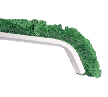 Omcan 10809 Curved Divider, 2" x 30" Green Parsley, Commercial Refrigeration Display Case Part
