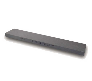Omcan 10974 JM6 Sharpening Stone, Medium Grit Crystolon For Knife Sharpening, 6" X 4"