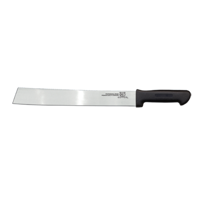 Omcan 11515 Watermelon Knife - 14" Stamped, Stainless Steel Blade, Black Plastic Handle