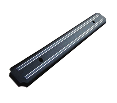 Omcan 12943 Magnetic Knife Bar, 15" Plastic Kitchen Knife Rack, Space-Saving Wall Mount