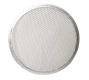 Omcan 13488 Pizza Screen, 26" Round Heavy-Duty Aluminum Crimped, Professional Baking Tool