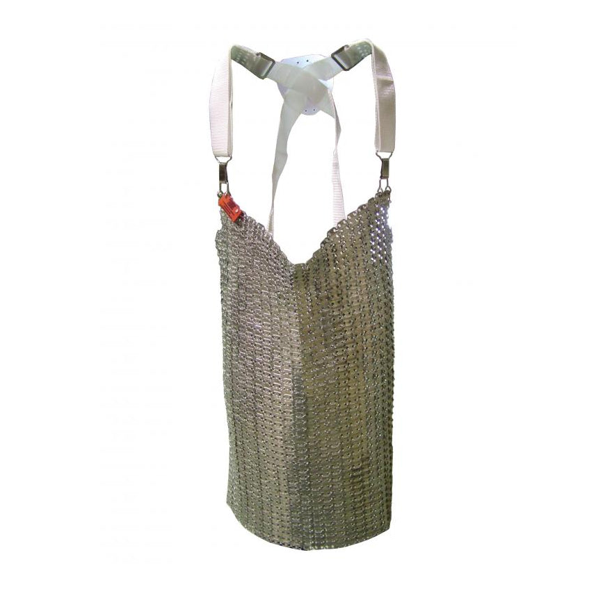 Omcan 13533 Mesh Apron, 20"W X 20"L, Stainless Steel
