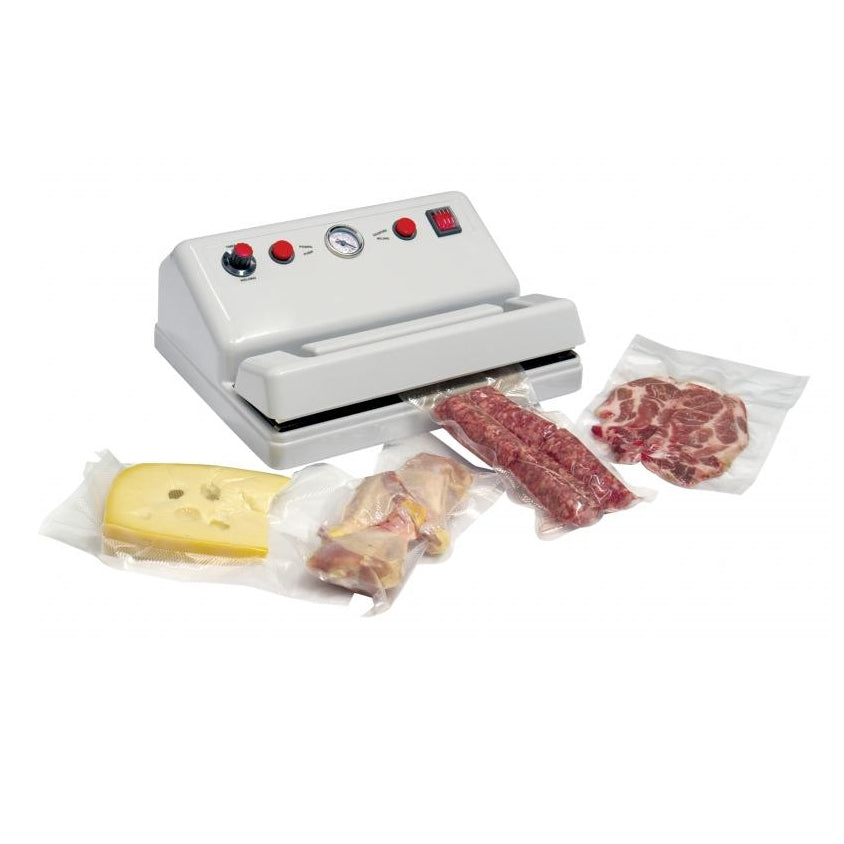 Omcan 14407 Countertop External Vacuum Packaging Machine with 13" Seal Bar | plastic