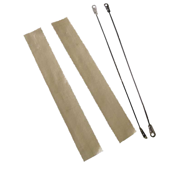 Omcan 16041 Element Service Kit for #14450 Bag Sealer, 2 Wires & 2 Teflon Strips, CE Certified