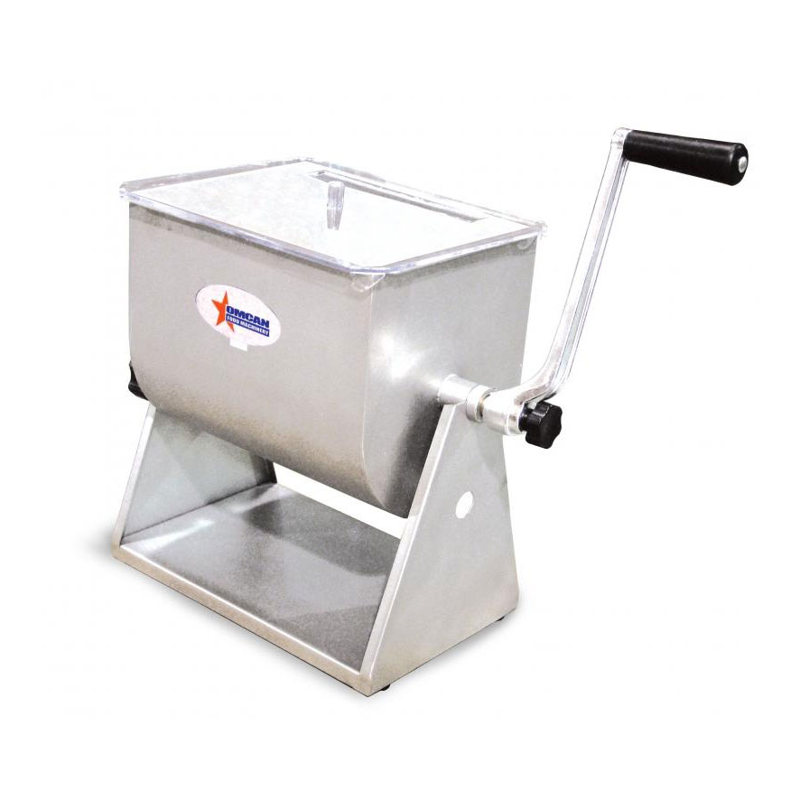 Omcan 19202 Manual Tilting Meat Mixer, 17 lb Capacity, Stainless Steel Construction, Removable Paddle | 22" Wide