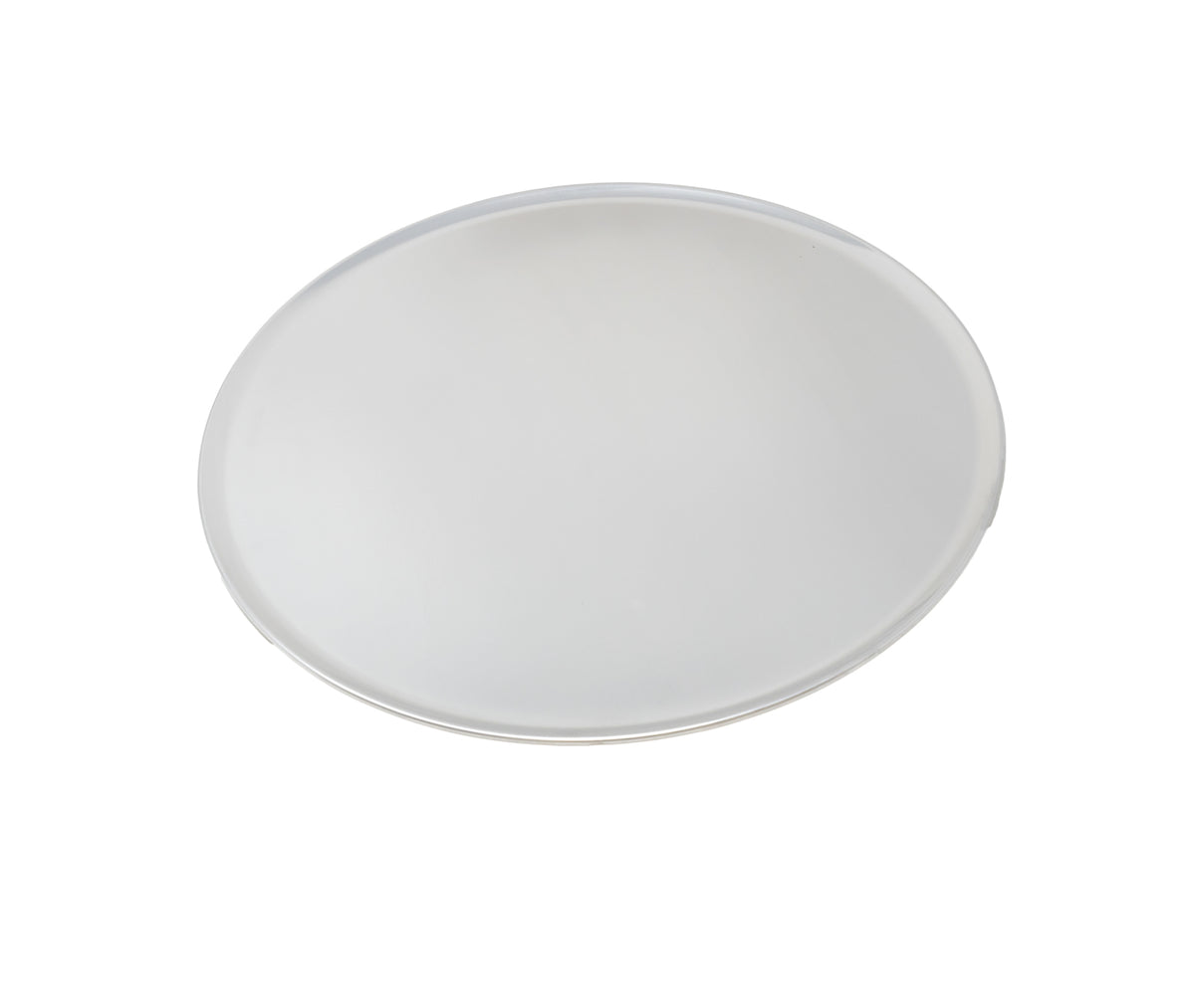 Omcan 20225 Pizza Pan - 19" Round Aluminum Tray, Solid Construction, Commercial Grade | aluminum (gauge unspecified)