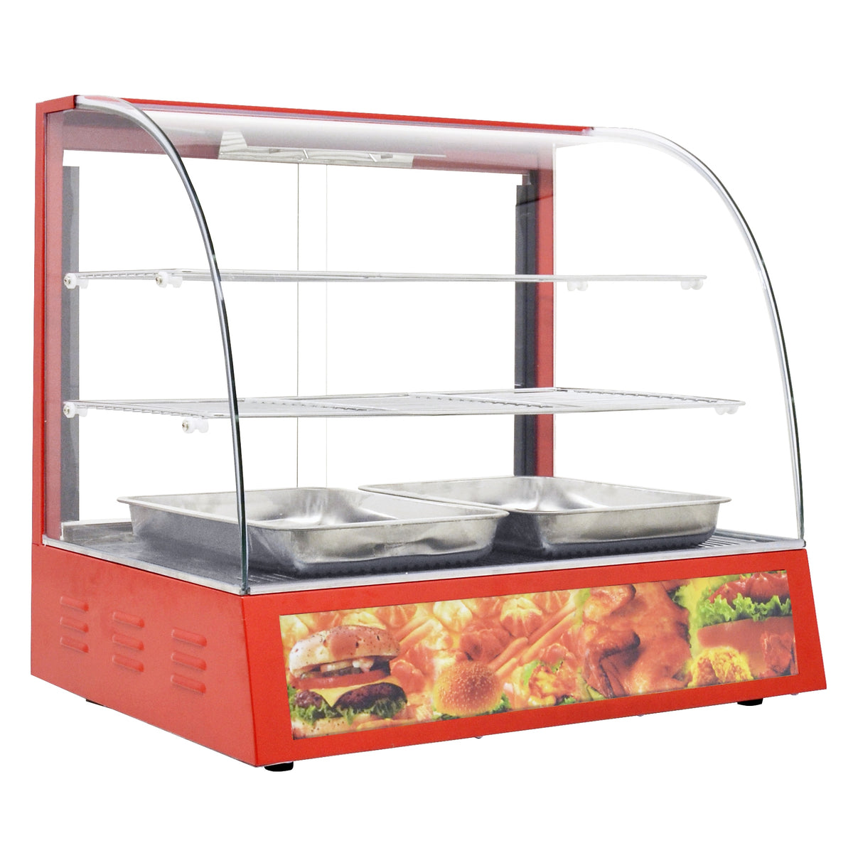 Omcan 21479 26" Countertop Heated Deli Display Case