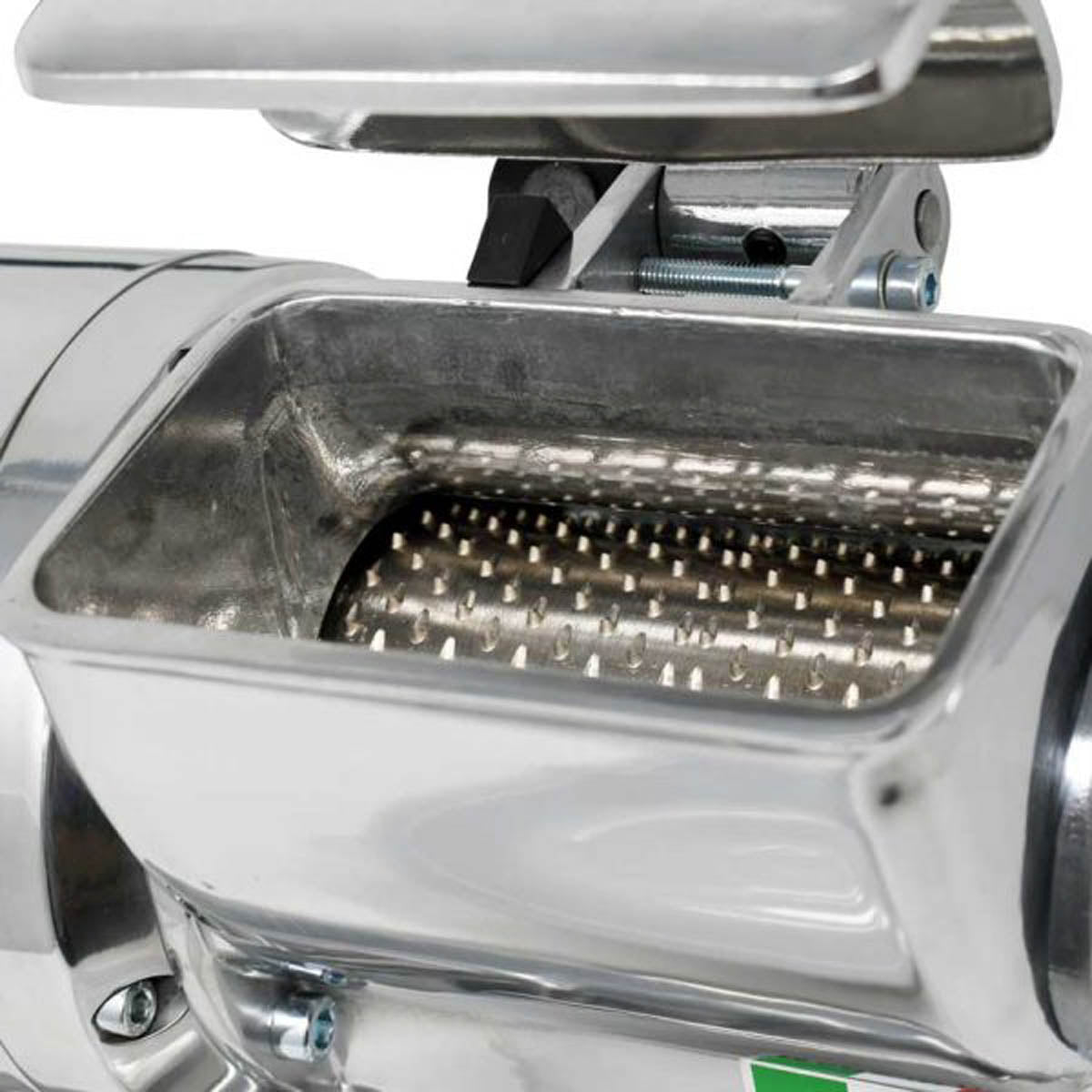 Omcan 21719 (Gr-It-0373-M) Cheese Grater, Countertop, Electric, Manual Feed | 12" Wide