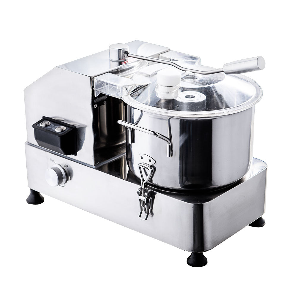 Omcan 23545 Bowl Style Food Processor, 6L Capacity | 12.4" Wide