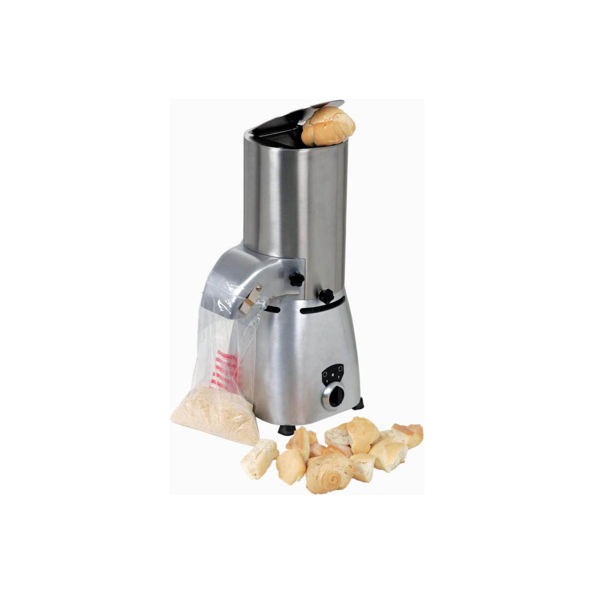 Omcan 23865 (Gr-It-0080-S) Bread Grater, Fan Cooled Motor | 9.8" Wide