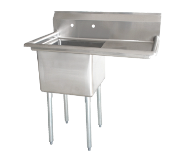 Omcan 25248 Single Compartment Sink | 38.5" Wide