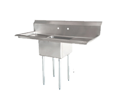 Omcan 25265 Single Compartment Sink | 54" Wide