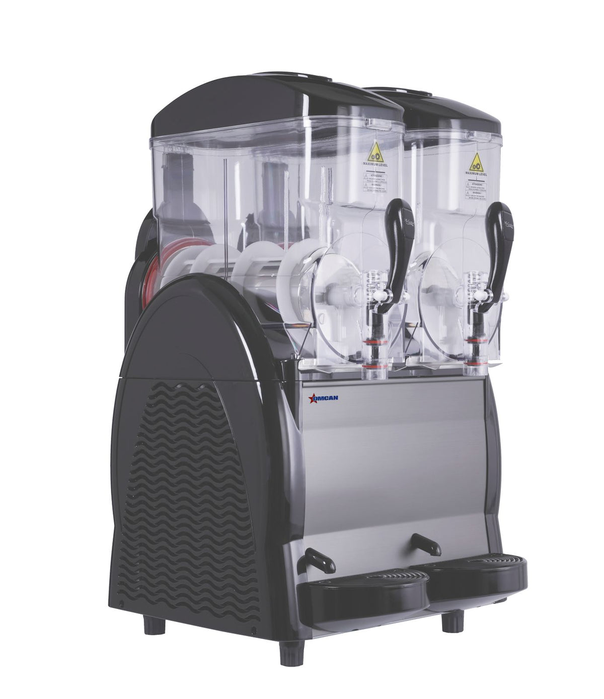 Omcan 26059 Bowl Type Non-Carbonated Frozen Drink Machine | 18.5" Wide