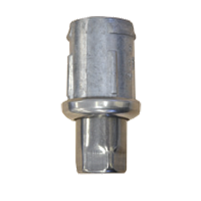 Omcan 39313 Bullet Foot, for worktable, stainless steel | 2" Wide
