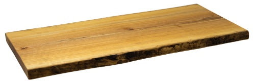 Omcan 39516 Rectangular Serving Tray, 11" x 23", Canadian Hardwood, Brown