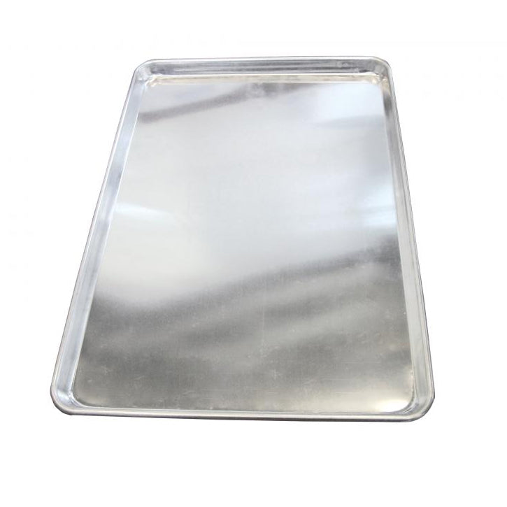 Omcan 39529 Bun & Sheet Pan, Solid Uncoated 18" x 26" Full-Size Aluminum 20-Gauge Baking Pan