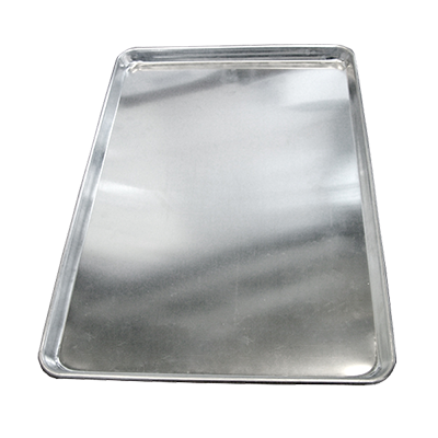 Omcan 39530 Bun Sheet Pan, 13" X 18" Half-Size Sheet, 20-Gauge Aluminum, Solid Uncoated