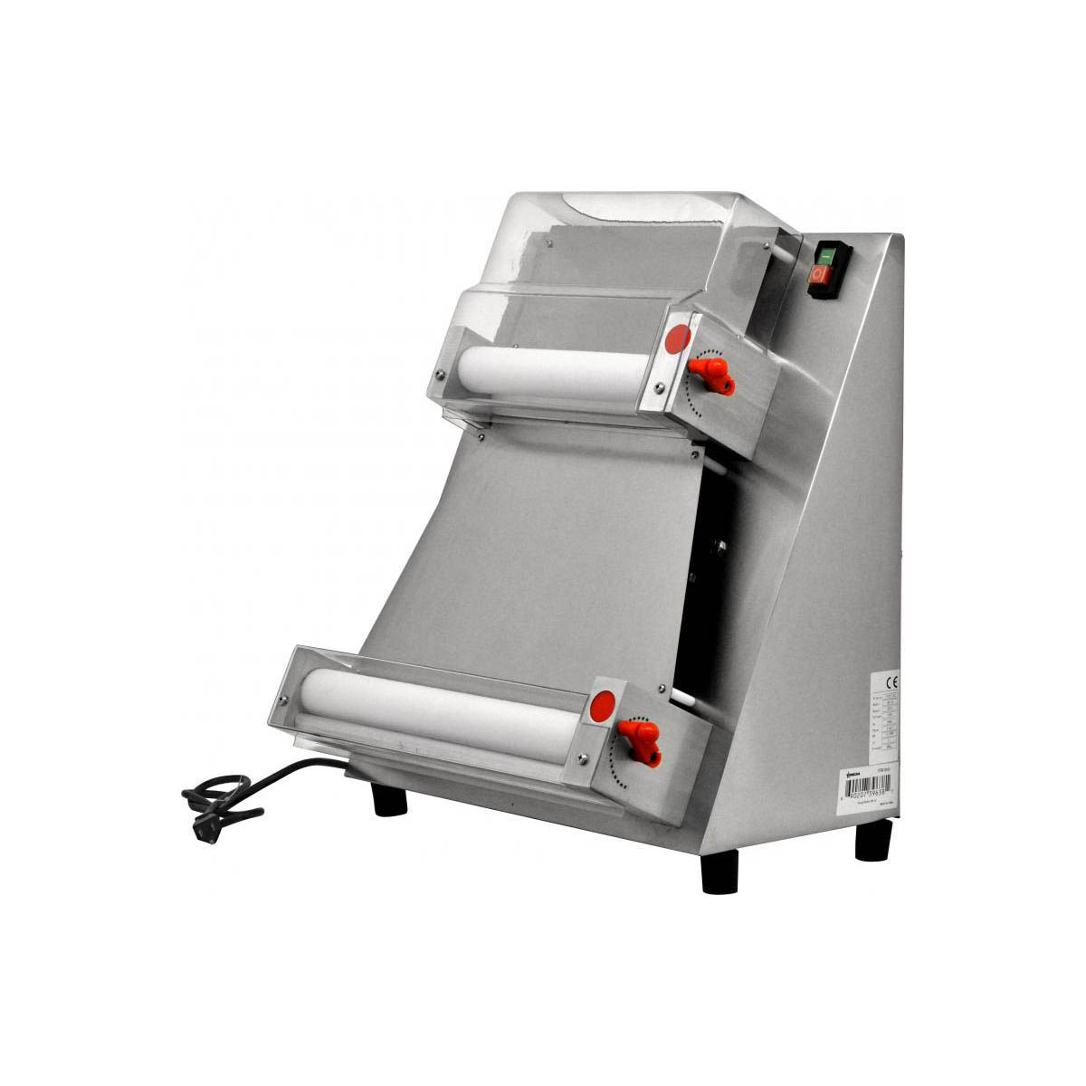 Omcan 39638 Countertop Pizza Moulder, 16" Max Roller Width, 1/2 HP, 110V