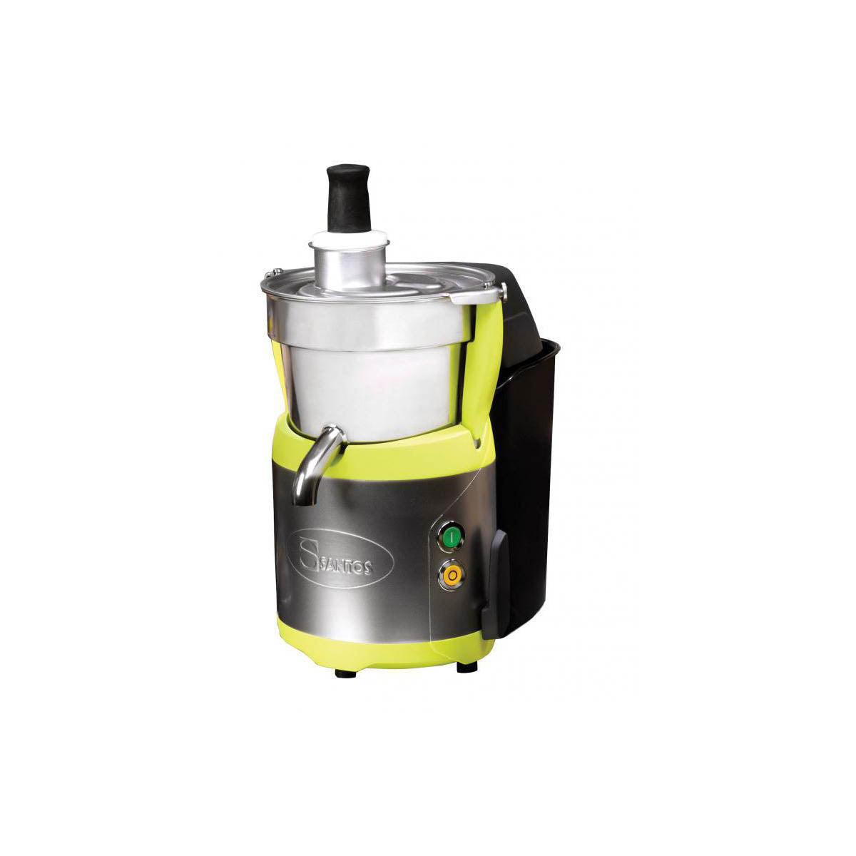 Omcan 39684 Santos Centrifugal Fruit & Vegetable Juicer with Ezy-Clean, Manuel Feed | stainless steel & aluminum