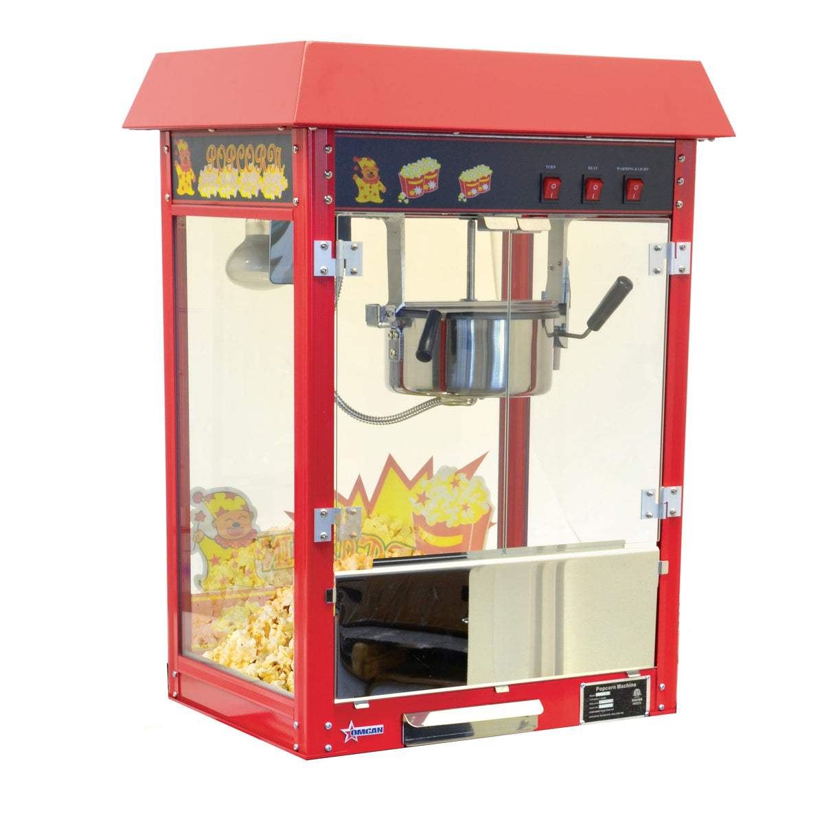 Omcan 40385 (Ce-Cn-0227) Popcorn Machine, Electric, Countertop