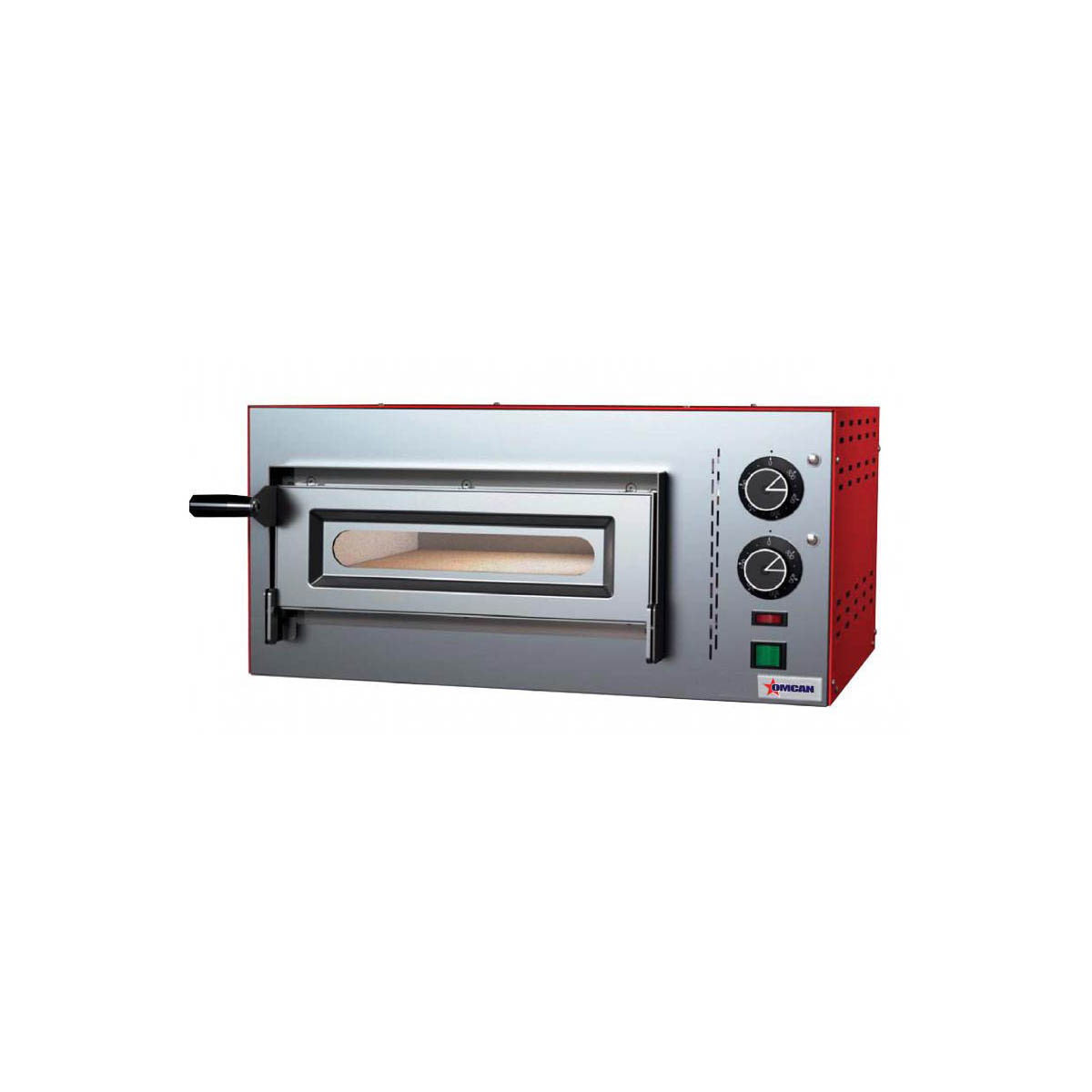 Omcan 40634 Electric Deck-Type Pizza Bake Oven | 29.3" Wide