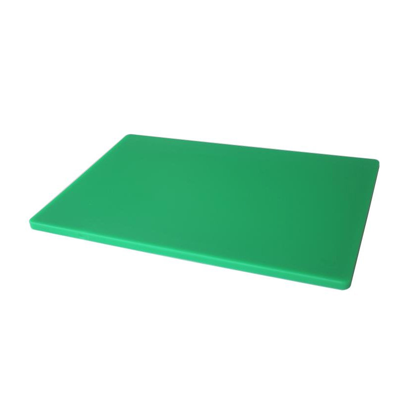 Omcan 41204 Rigid Plastic Cutting Board, 15" x 20" x 1/2" Green, USDA/FDA/NSF, Dishwasher Safe