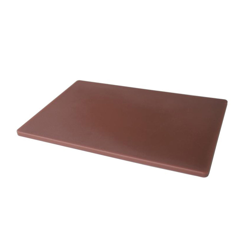 Omcan 41205 Rigid Cutting Board, 15" x 20" x 1/2" Brown, Dishwasher Safe, USDA FDA NSF