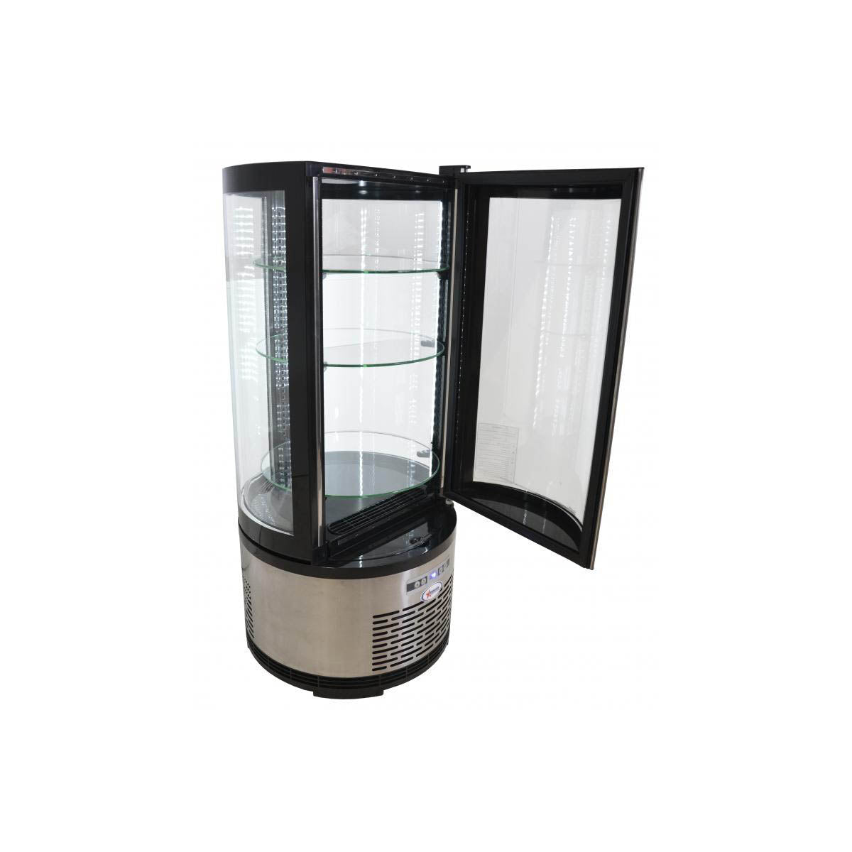 Omcan 41466 19" Countertop Glass Refrigerated Bakery Display Case