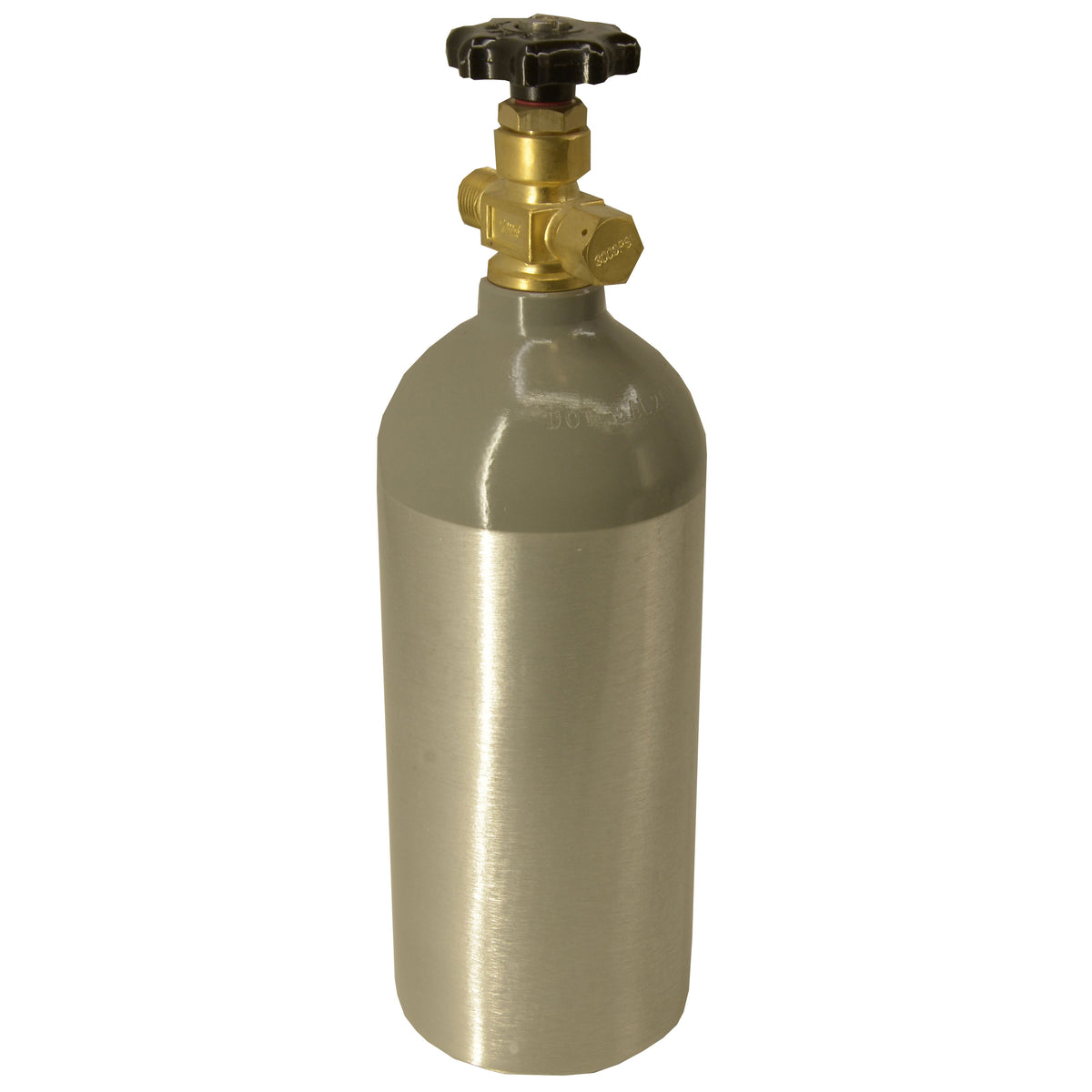 Omcan 41853 Beer Keg Canister - CO2 Kit Part, 1-Quart Stainless Steel, Beer Cooler Replacement | 0" Wide