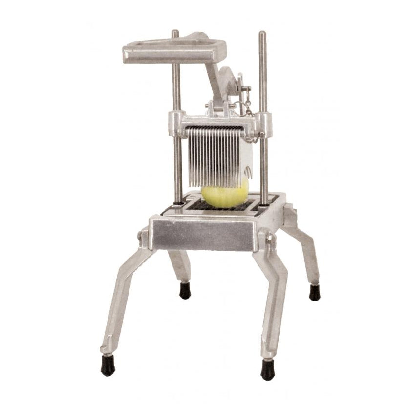 Omcan 41862 Vertical Fruit & Vegetable Slicer - 3/16\" Stainless Steel Blade, Manual, Non-Skid Feet
