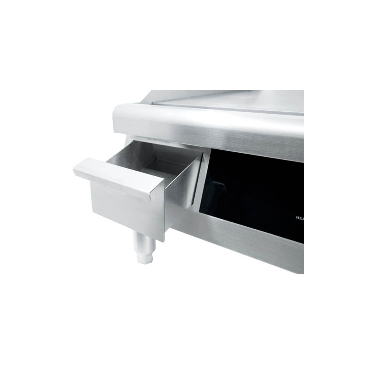Omcan 43213 24" Countertop Electric Griddle with 24" x 15.5" Surface, Thermostatic Controls, 220v