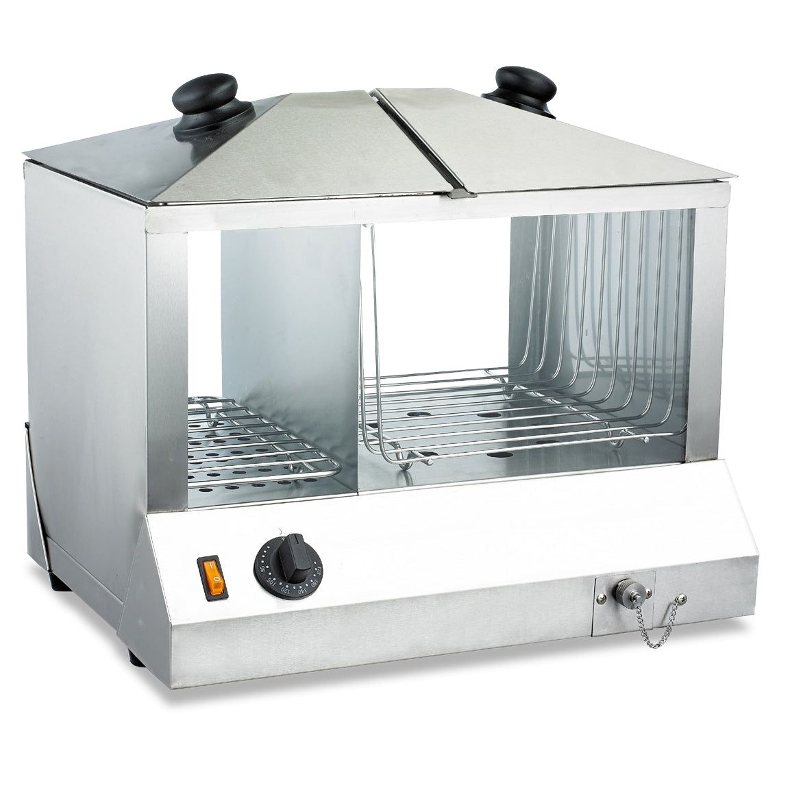 Omcan 43216 (43216) Hot Dog Steamer, Countertop | 18" Wide