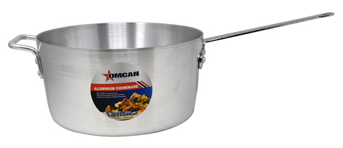 Omcan 43349 10.25-Qt Aluminum Sauce Pan - Commercial Cookware, Heavy-Duty Construction